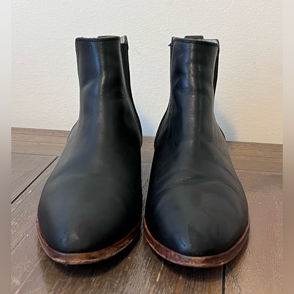 Nisolo Black Leather Chelsea Boots Womens size 9 - Picture 2 of 10